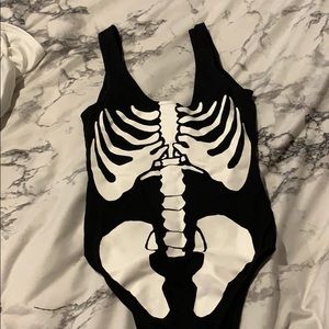 Skeleton bodysuit